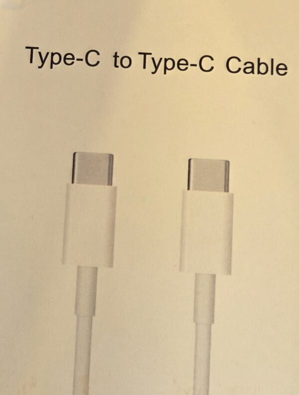 USB-C í USB-C hleðslusnúrur 1,2 m