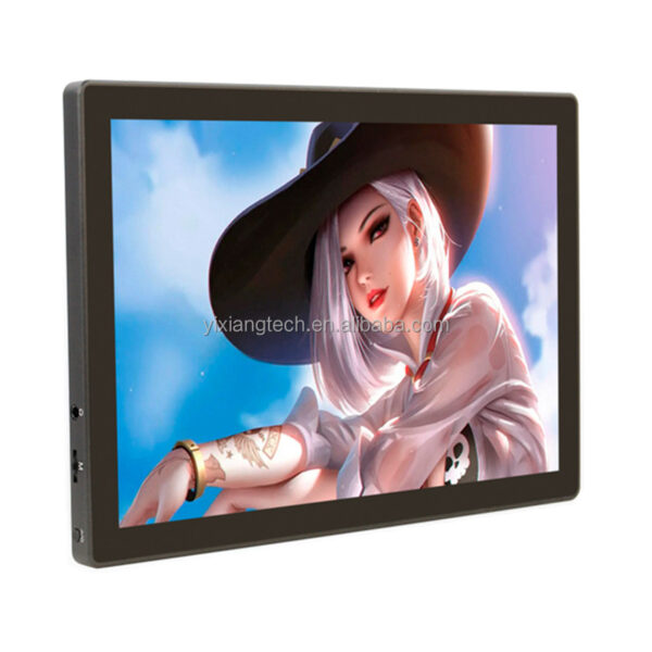 10,1 tommu IPS-snertiskjár með HDMI- og USB-C-tengjum - Image 4