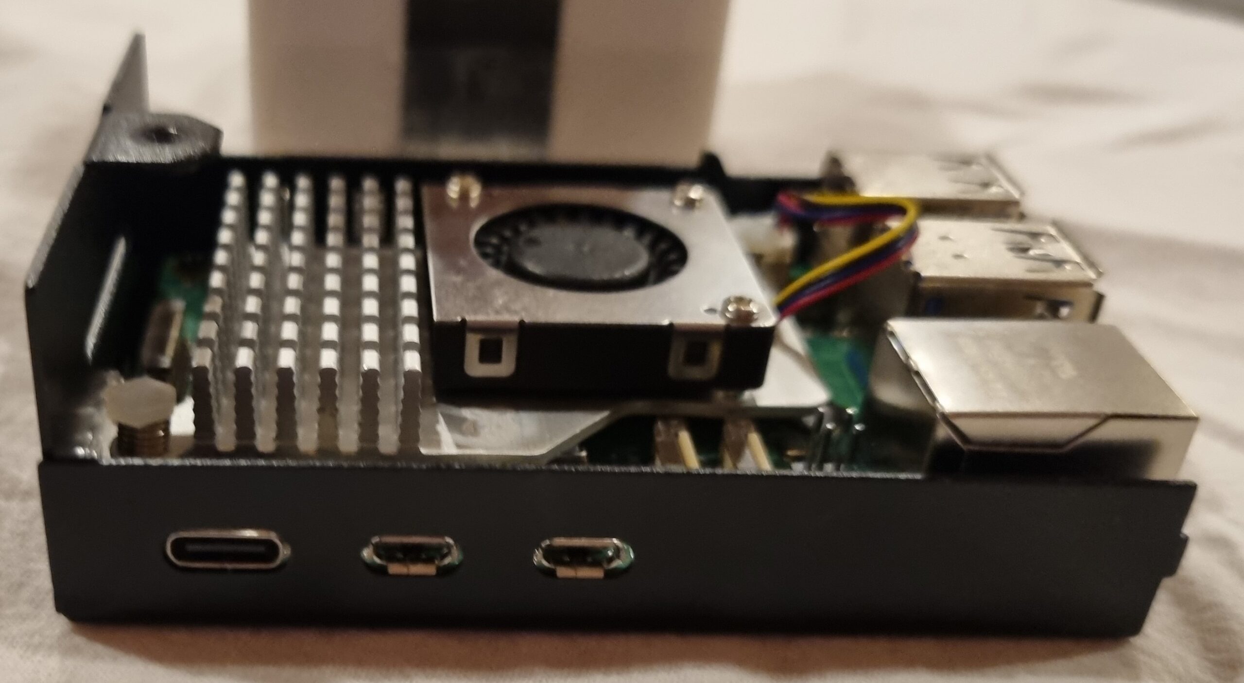 Raspberry Pi 5 Aluminum Alloy Case with Passive Cooling. Case only - Image 8