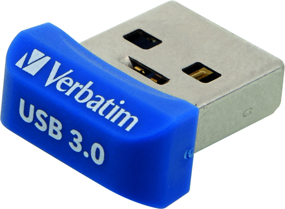 Verbatim StoreNStay Nano U3 USB 3.0 Ultra-Compact Flash Drive