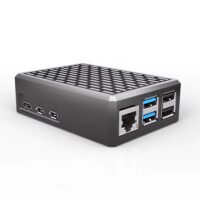 Raspberry Pi 5 Aluminum Passive Case with Built-In Heatsink
