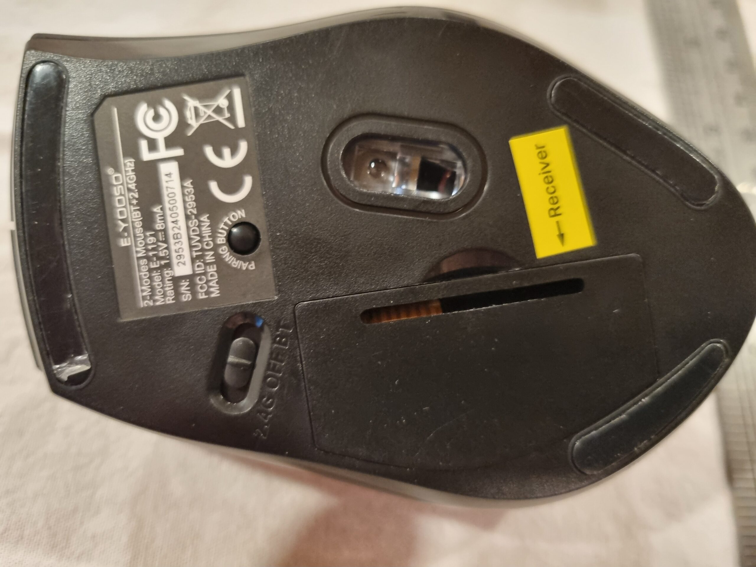 Færanleg þráðlaus mús