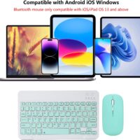 Slim þráðlaus lyklaborðsmús