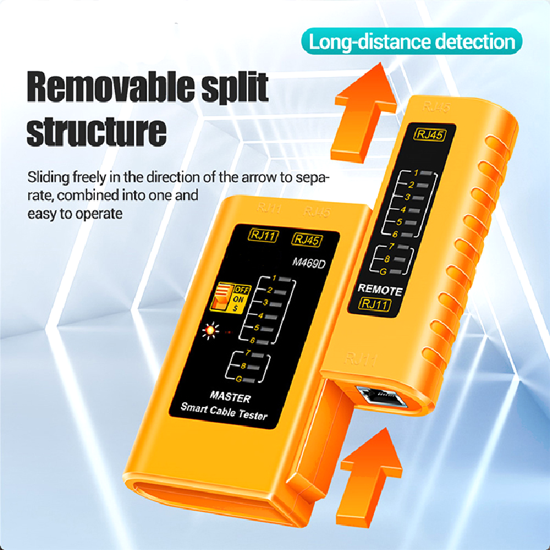 RJ45 RJ11 Netkaplaprófarinn