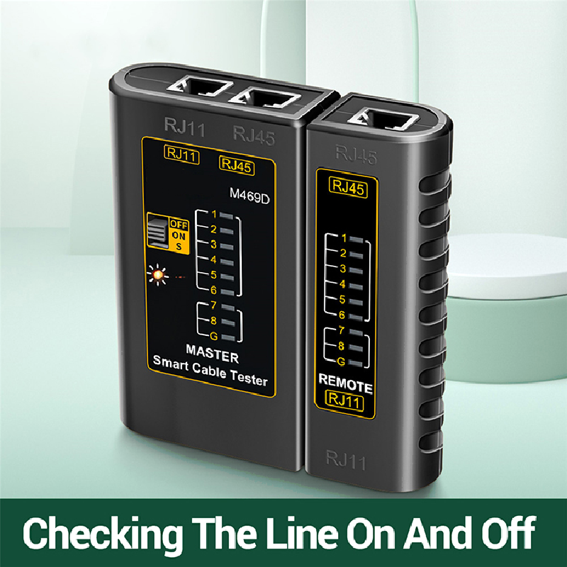 RJ45 RJ11 Netkaplaprófarinn