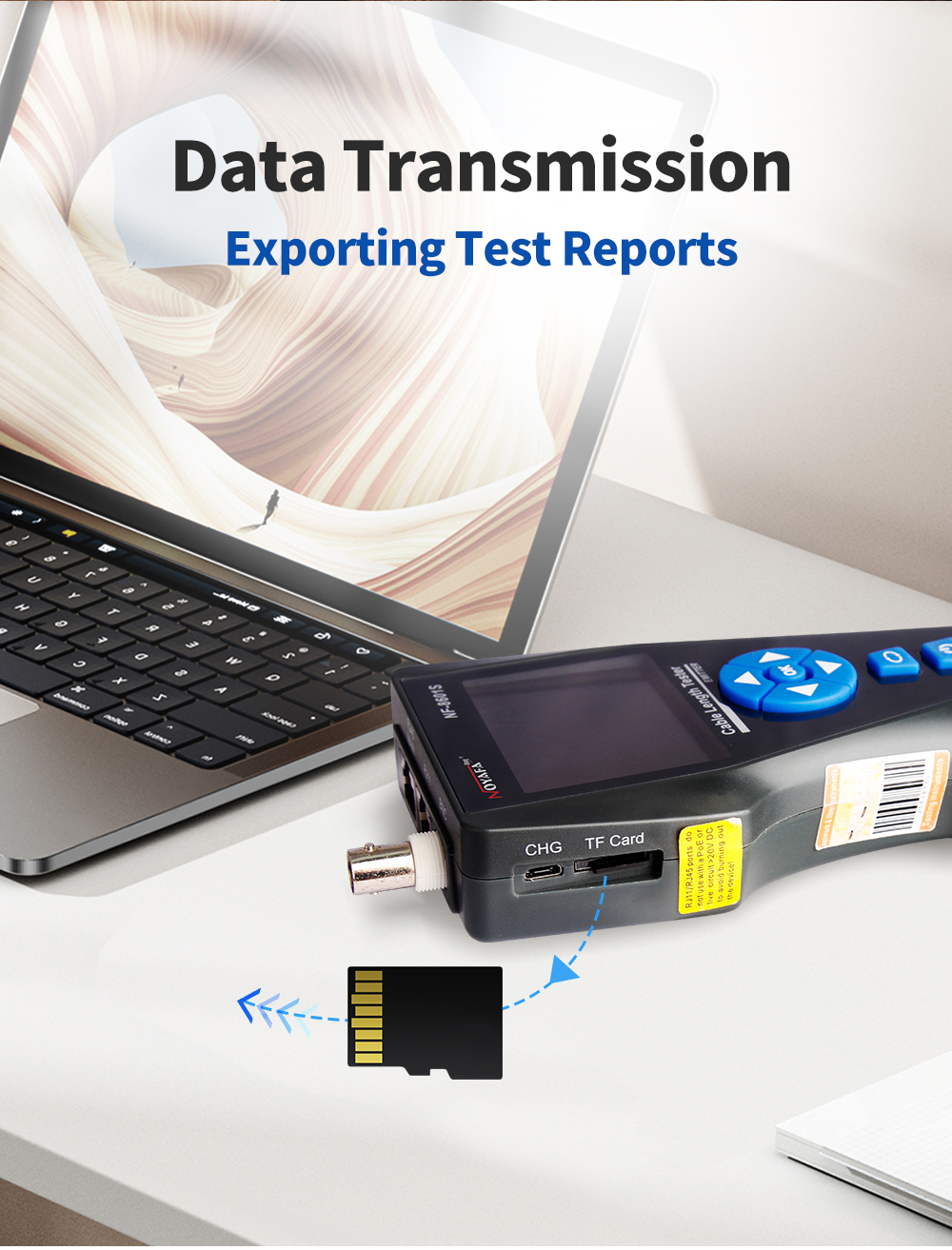 Noyafa NF‑8601S kapallprófari
