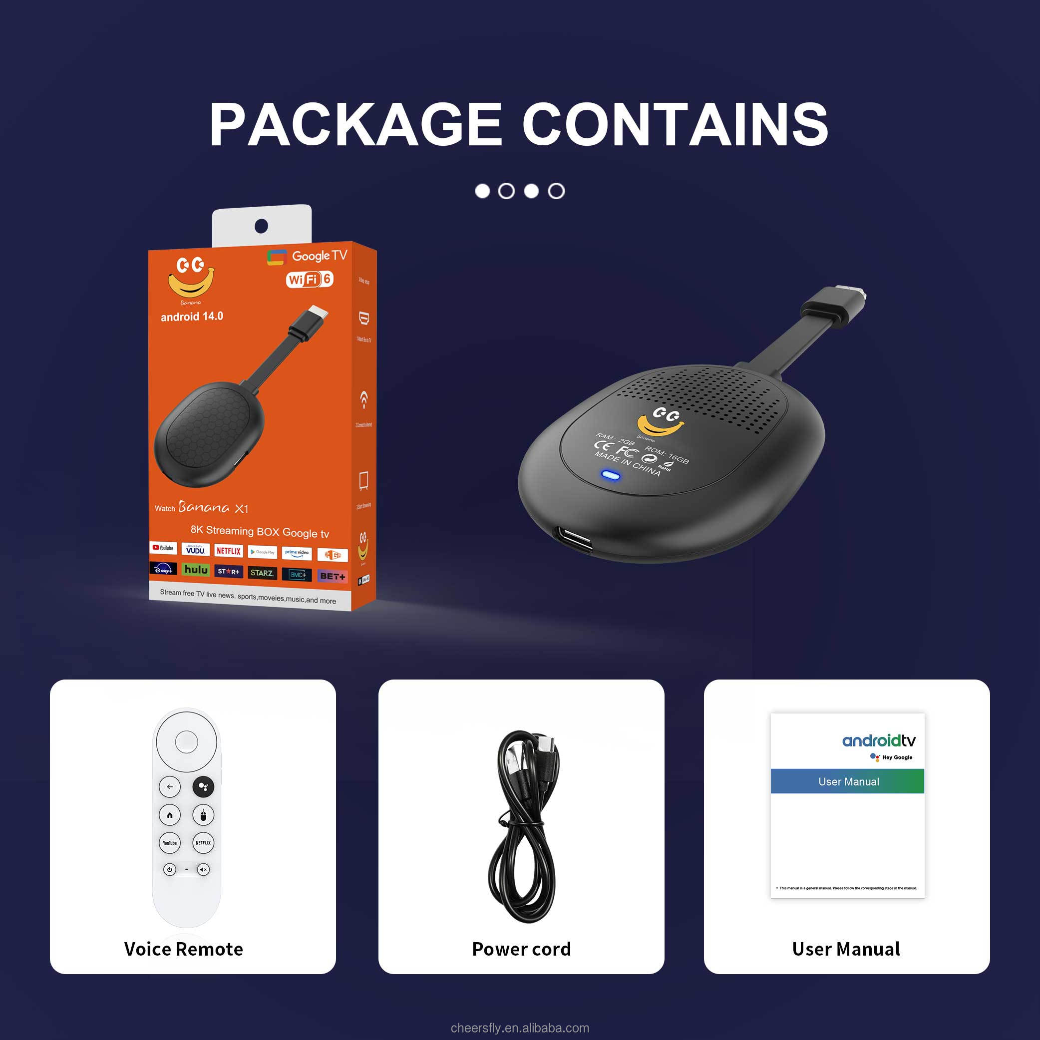 IP-TV Banani X1 Android TV stafur - Image 3