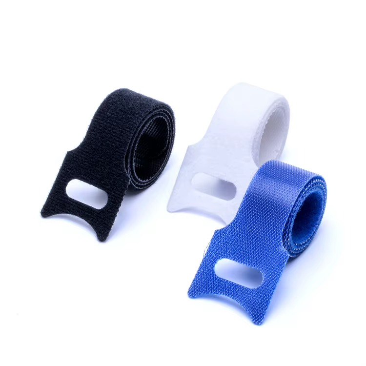 6-Inch Reusable Hook and Loop Cable Ties, 100-Pack, Black - Image 7