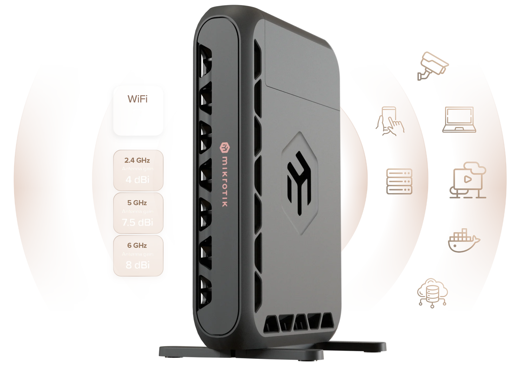 MikroTik hAP be³ Media Tri-Band Wi-Fi 7 Home Access Point - Image 2
